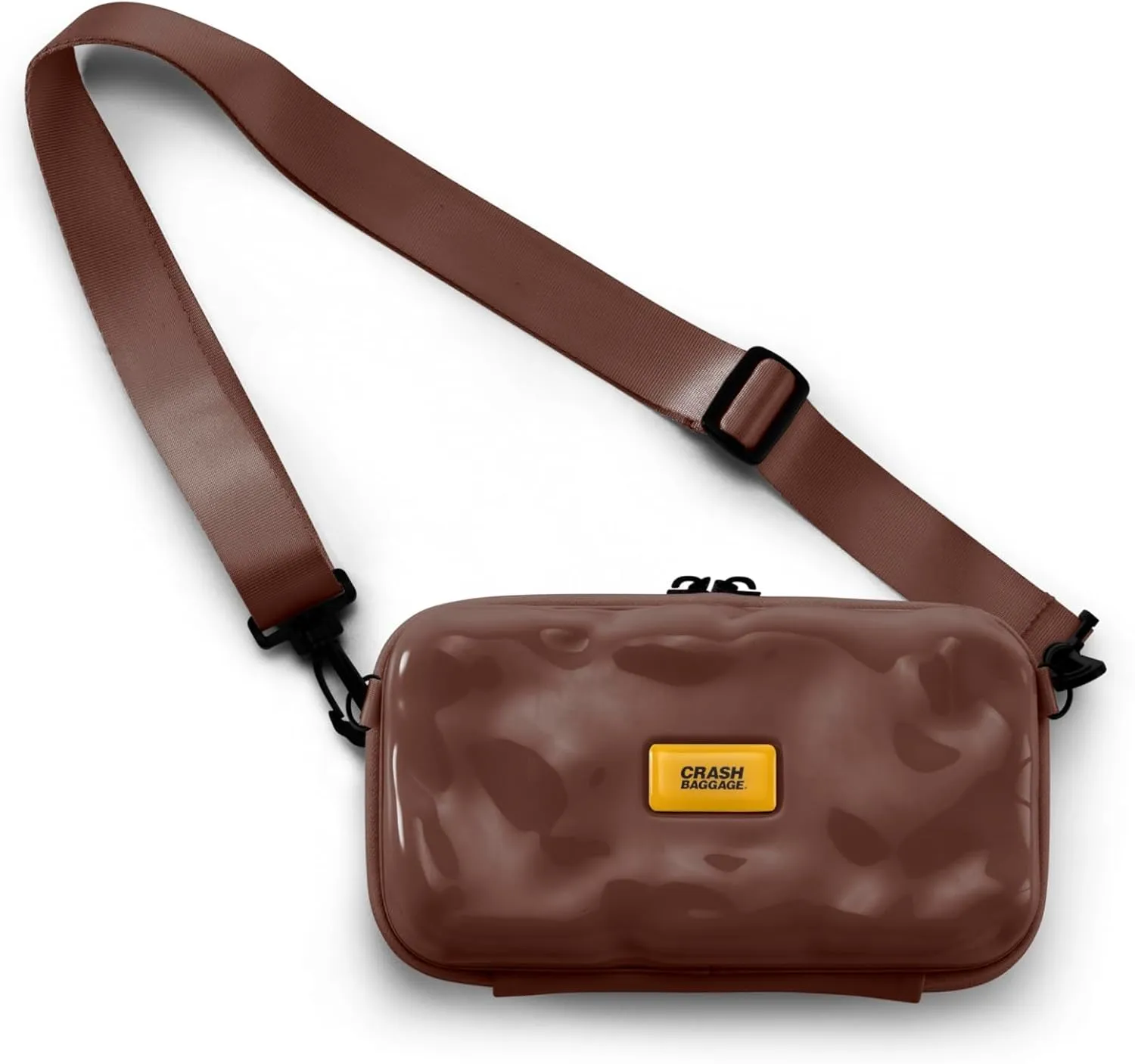 CRASH BAGGAGE Mini Icon Bag - Hardshell Travel Crossbody Clutch, Sling Bag with Removable Shoulder Strap, Polycarbonate Case
