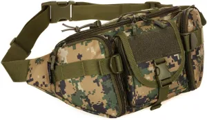 CREATOR Tactical Waist Pack Military Fanny Pack for Men Outdoor Army Waist Bag Large Waist Pack for Daily Life Cycling Camping Hiking Hunting Fishing