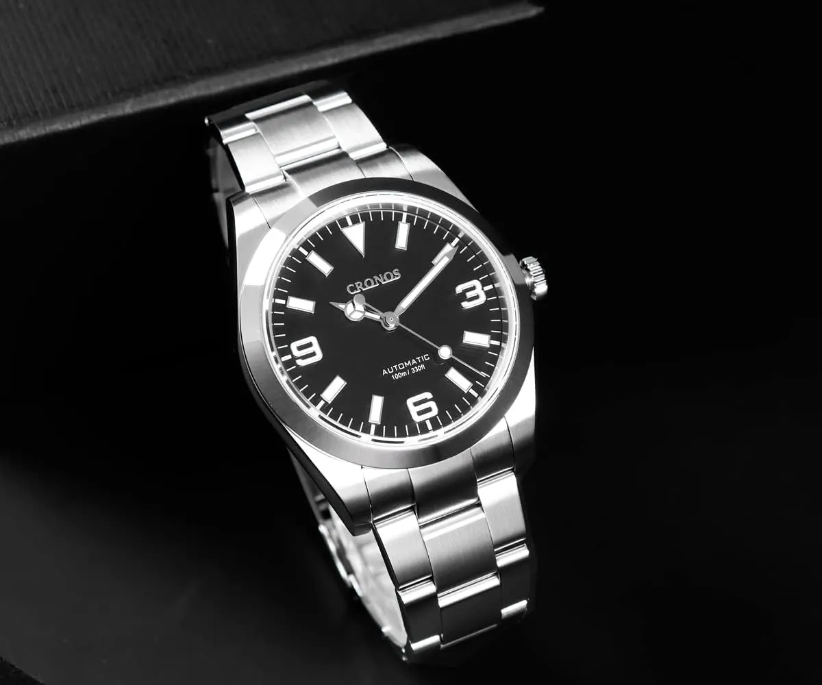 Cronos 36mm Explore Climbing Series Men Women Watch Fashion Couples Sports Unisex Automatic Mechanical Wristwatches