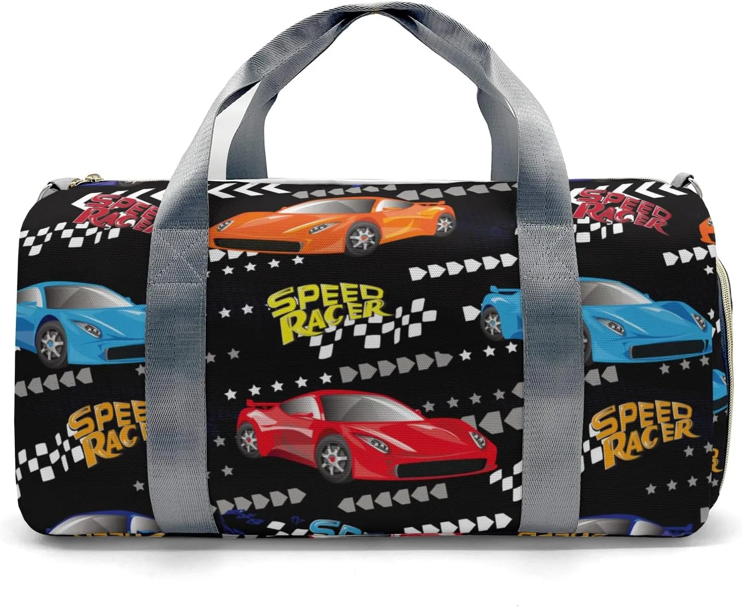 Custom Backpack Duffel Bag Cars Grunge Street Race Durability Meets Design: The Most Reliable Travel Bags on the Market
