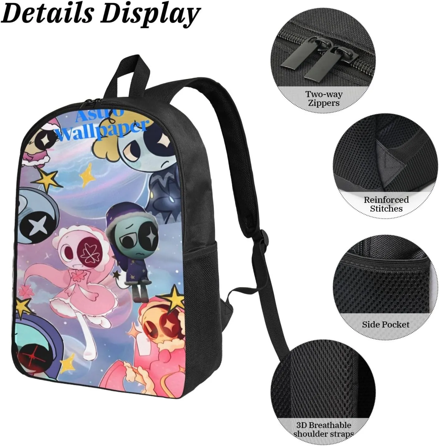 Dandy'S World Cartoon Print Leisure Sports Travel Multifunctional Backpack