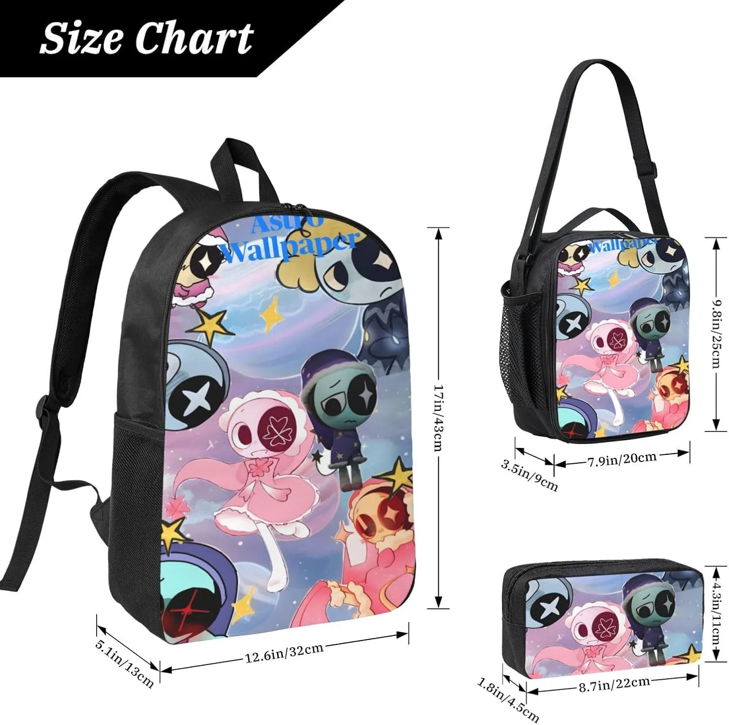 Dandy'S World Cartoon Print Leisure Sports Travel Multifunctional Backpack