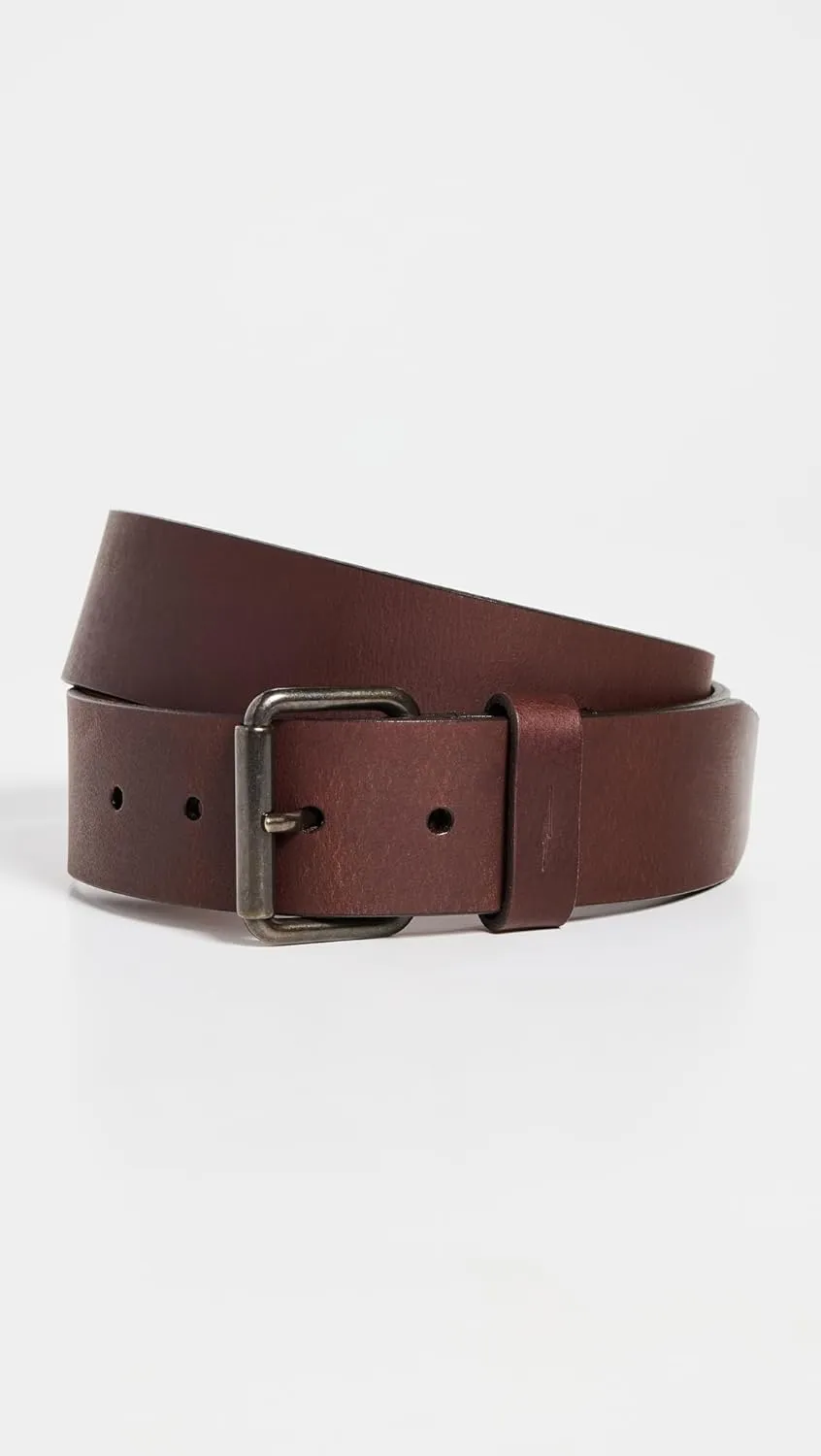 Dark Brown Rambler Belt 1 1/2" by Shinola