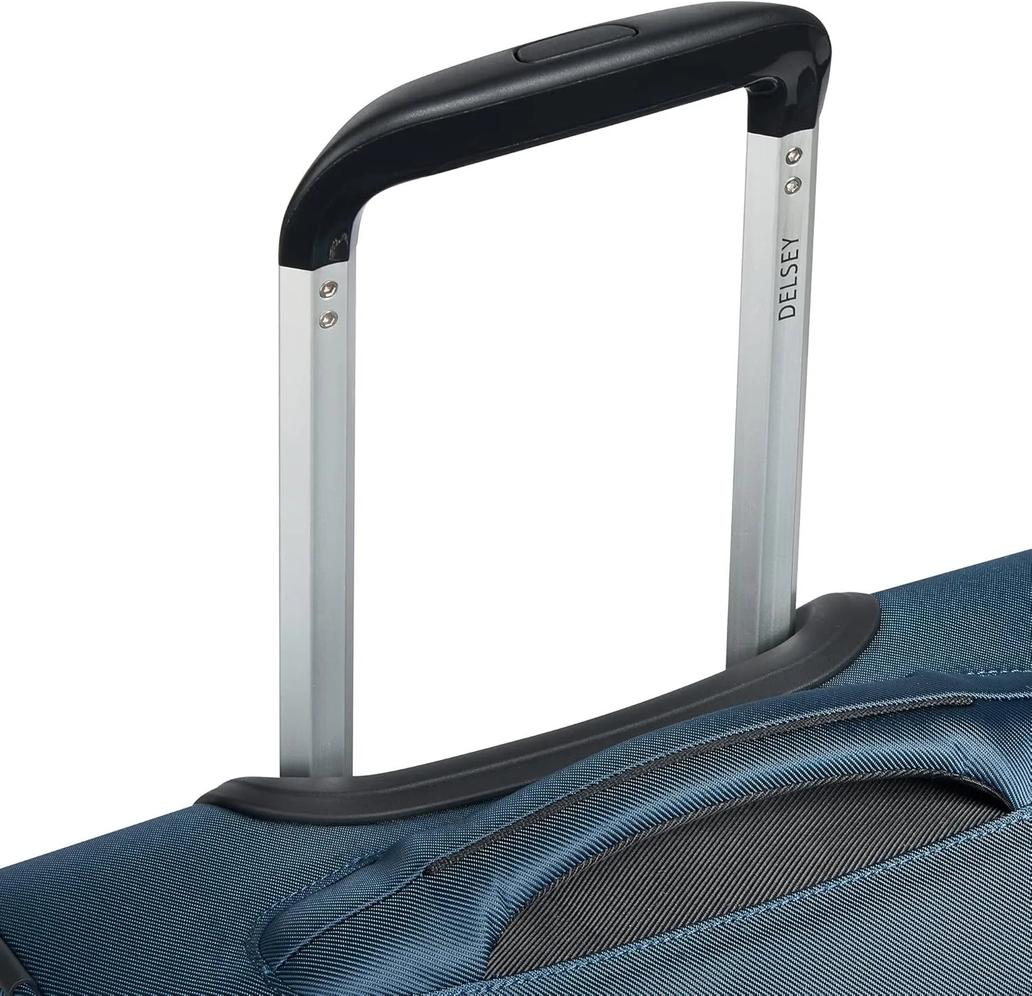 DELSEY PARIS Sky Max 2.0 Softside Expandable Luggage with Spinner Wheels, Blue, 2-Piece Set (21/24)