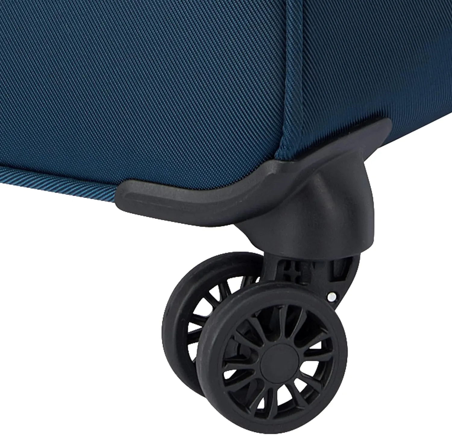 DELSEY PARIS Sky Max 2.0 Softside Expandable Luggage with Spinner Wheels, Blue, 2-Piece Set (21/24)