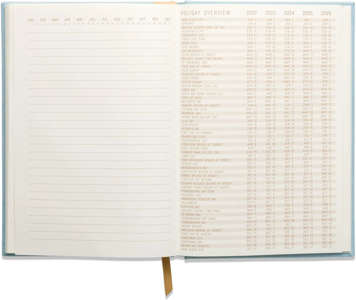DesignWorks Ink Sueded Paper Journal Notebook with 160 Lined Pages, Ribbon Bookmark, and Storage Pocket for Work, Writing, Journaling, 5.75" x 8.125" - Blue with Gold Geometric Arch Dot