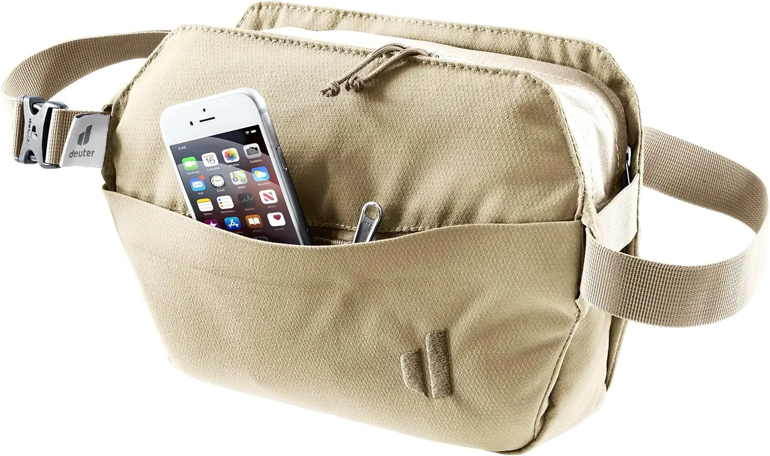Deuter Unisex Passway 2 Crossbody Lifestyle 2 Liter Hip Bag/Fanny Pack for Travel & Everyday