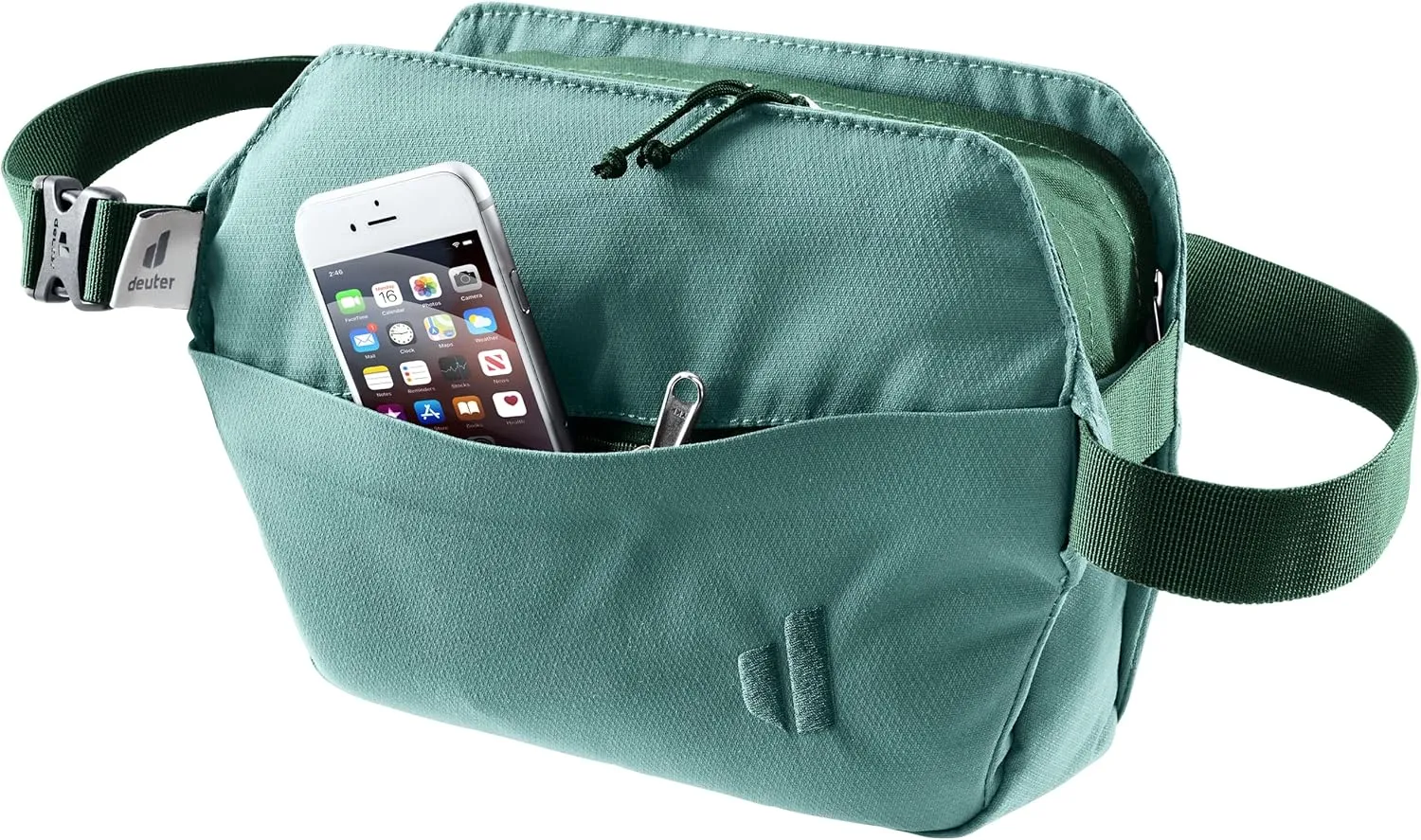 Deuter Unisex Passway 2 Crossbody Lifestyle 2 Liter Hip Bag/Fanny Pack for Travel & Everyday