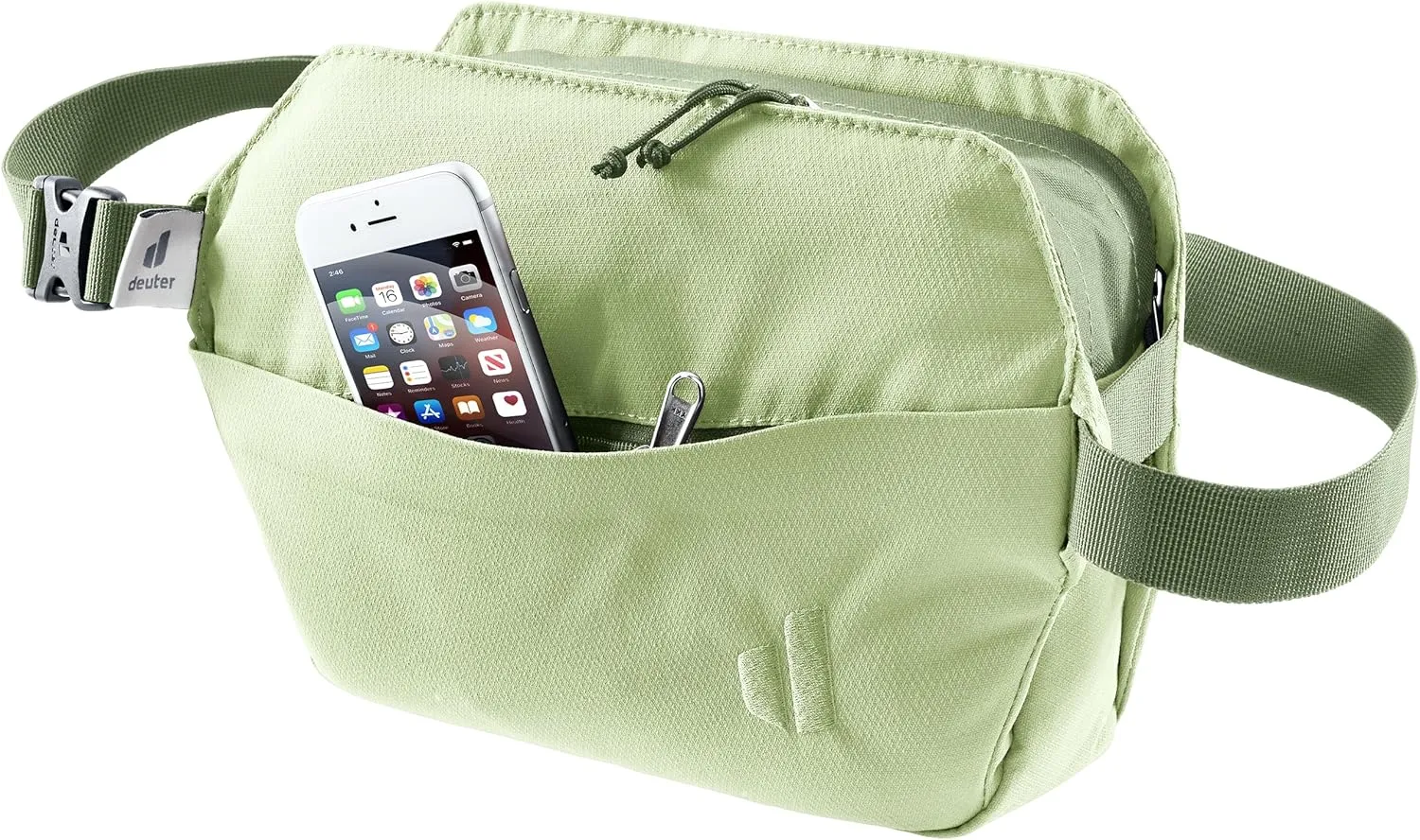 Deuter Unisex Passway 2 Crossbody Lifestyle 2 Liter Hip Bag/Fanny Pack for Travel & Everyday
