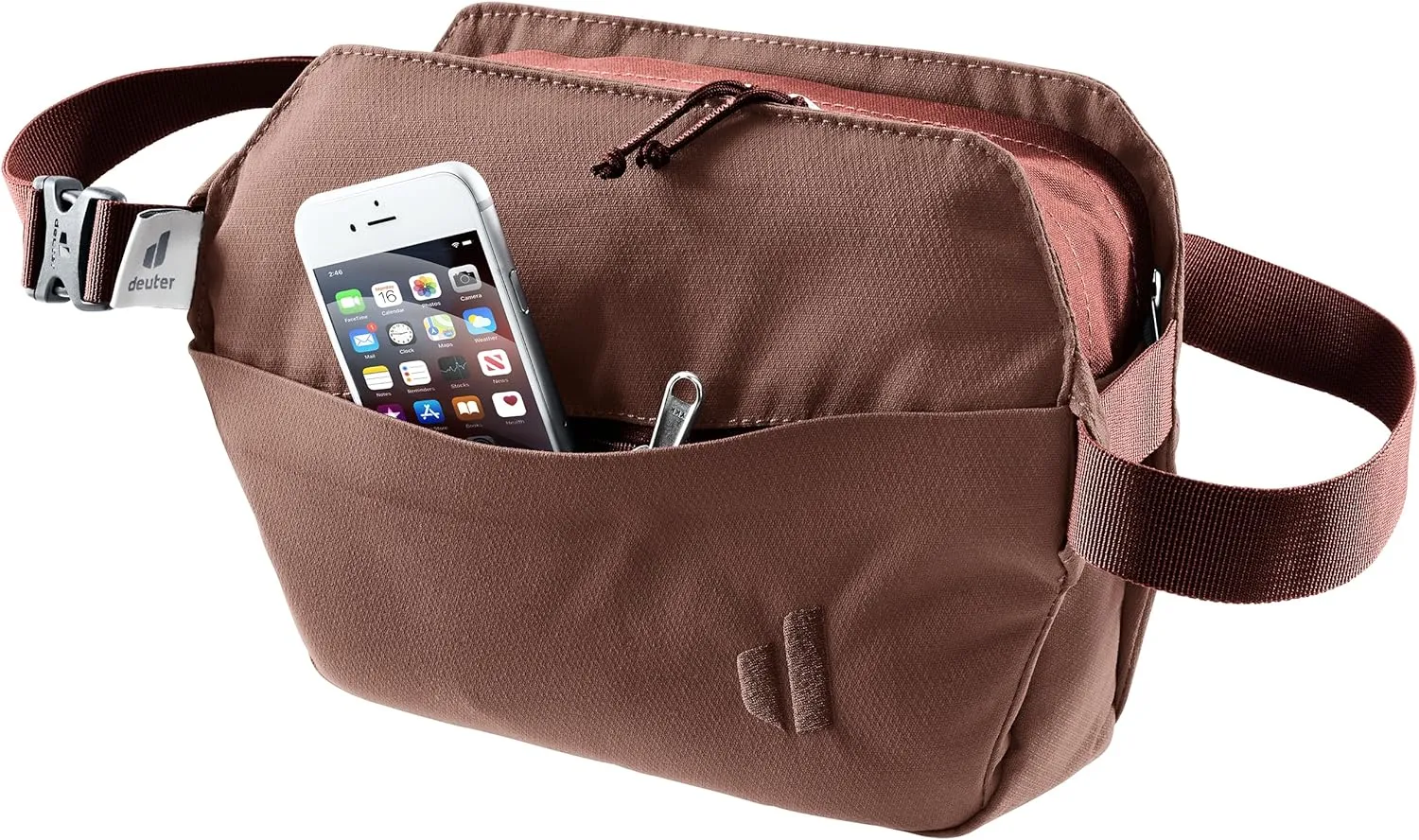 Deuter Unisex Passway 2 Crossbody Lifestyle 2 Liter Hip Bag/Fanny Pack for Travel & Everyday