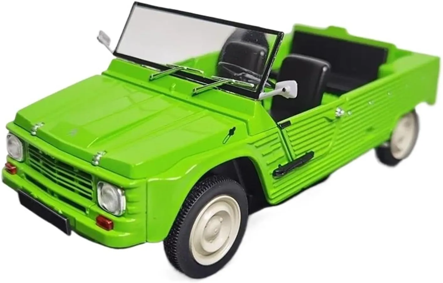 Die Cast Vehicle 1:24 for Citro Off-Road Vehicle Alloy Model Green Metal Ornaments Die Cast Static Souvenir Display Mini Cars Replica
