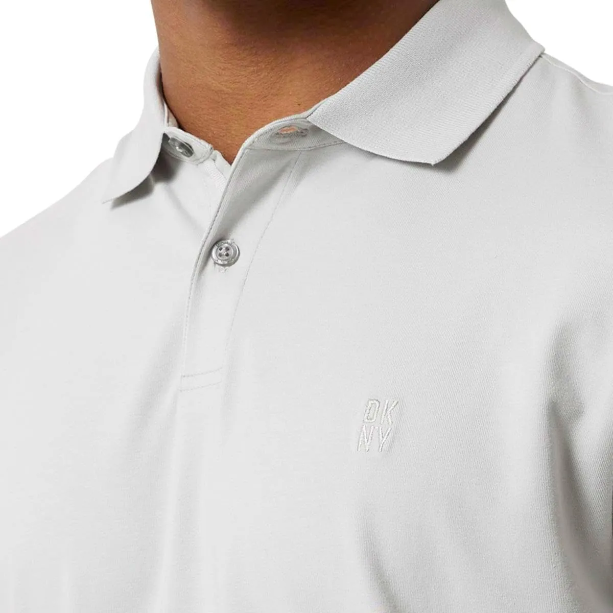 DKNY Polo Shirts for Men - Soft Stretch Casual Cotton Mens Polo Shirts | Modern Fit Short Sleeve Mens Polos