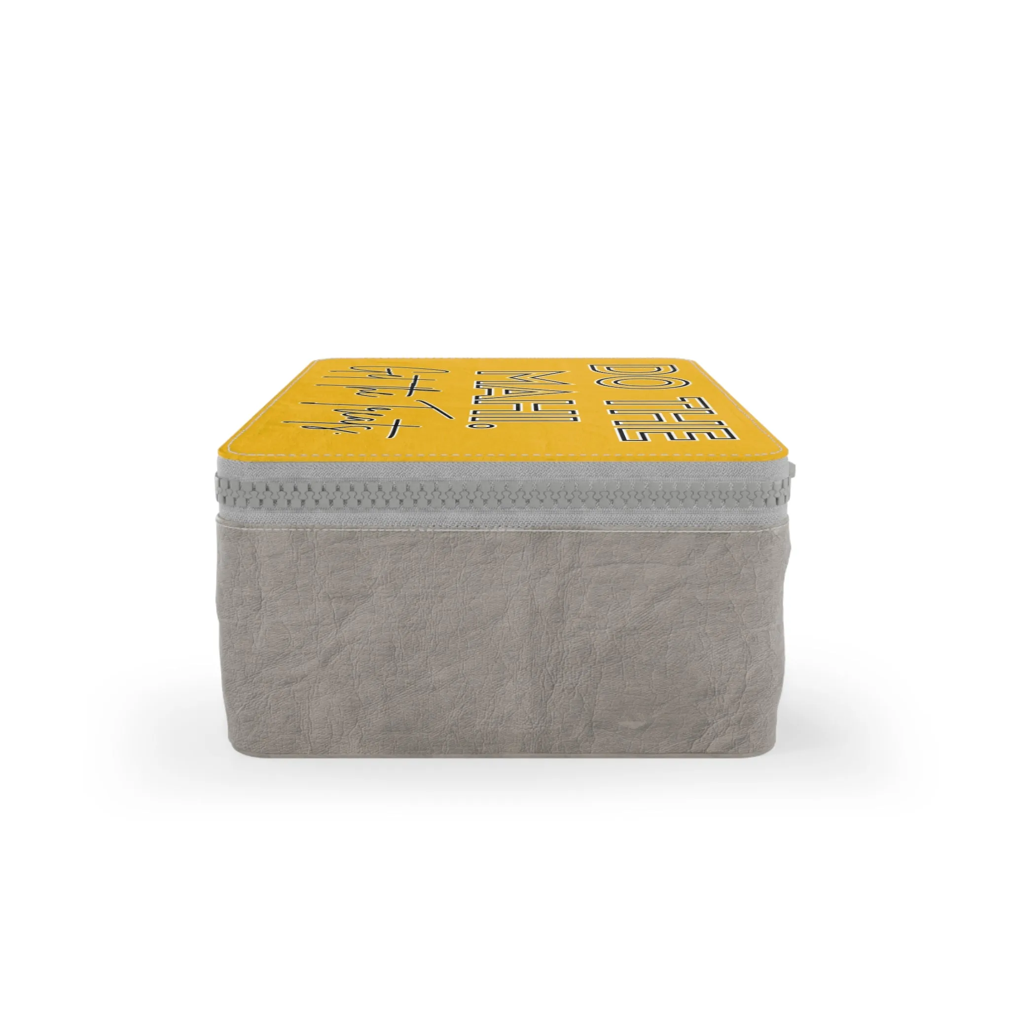 Do The Mahi. Get The Treats. Paper Lunch Bag - yellow