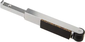 Dynabrade (11287) Contact Arm Assembly | 3/4" Diameter x 5/8" Wide, Rubber Wheel, with 3/4" (19 mm) Wide Platen | For 5/8" (16 mm) or 3/4" (19 mm) Wide x 20.5" (521 mm) Long Belts