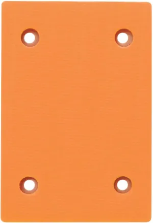 Dynabrade (56315) 3"" (76 mm) X 4-1/4"" (108 mm) Non-Vacuum Dynabug II Disc Pad | Hook-Face, Short Nap for Use with Re-attachable Discs | Medium Density