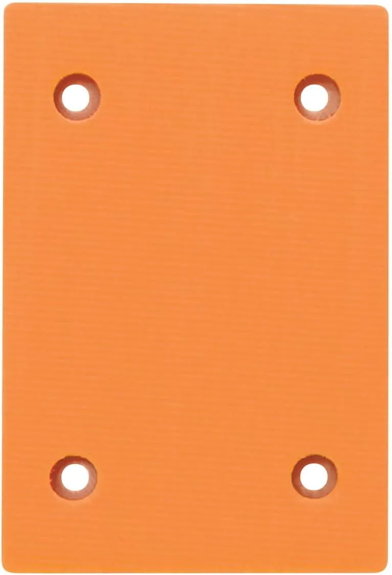 Dynabrade (56315) 3"" (76 mm) X 4-1/4"" (108 mm) Non-Vacuum Dynabug II Disc Pad | Hook-Face, Short Nap for Use with Re-attachable Discs | Medium Density