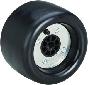 Dynabrade (94472) Dynacushion 5" (127 mm) Diameter x 3.5" (89 mm) Wide Standard Pneumatic Wheel, Composite Hub | For 3.5" (89 mm) Wide x 15.5" (394 mm) Long Belts
