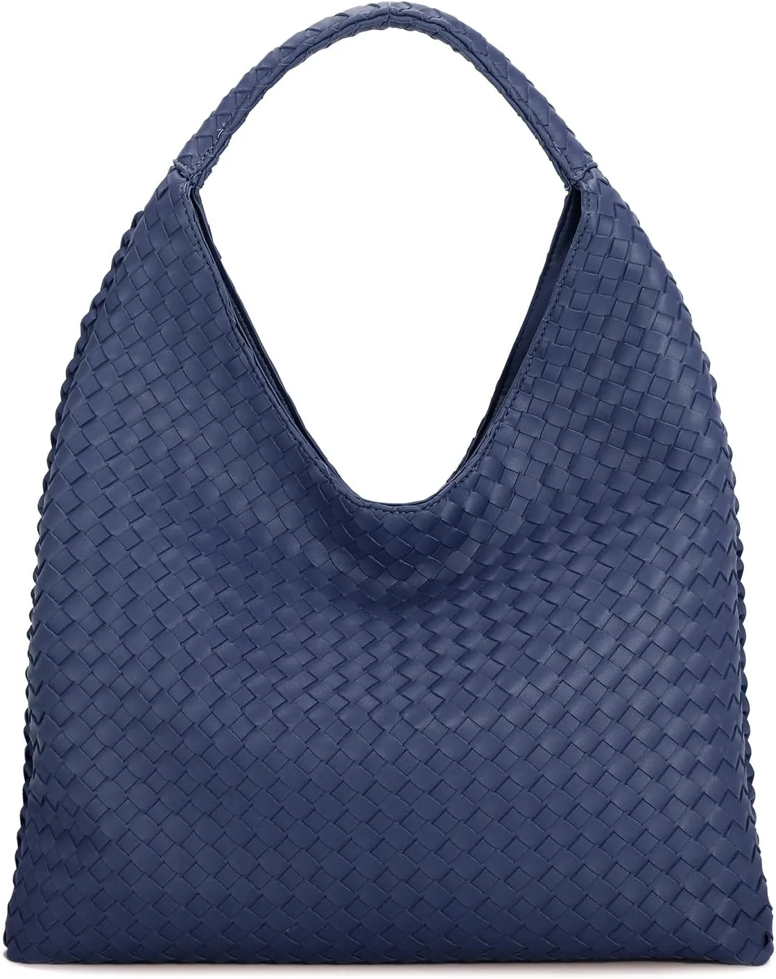 E Woven Hobo Bag for Women Large Tote Bag Top Handle Shoulder Handbag