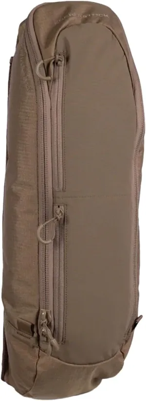 Eberlestock Batwing V2 Pouch - Versatile Hunting Pack Attachment Allowing for Endless Ultraligh Daypack Variations - Large 1,017 Cubic Inches - Dry Earth