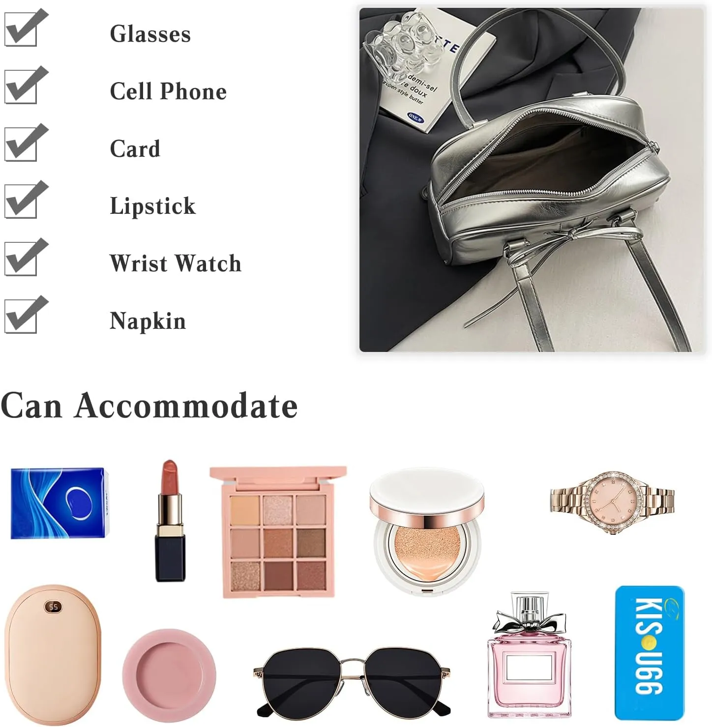Elegant Handbag for Women PU Leather Shoulder Bag Waterproof Top Handle Bag Fashion Hobo Bag Ladies Tote Bag