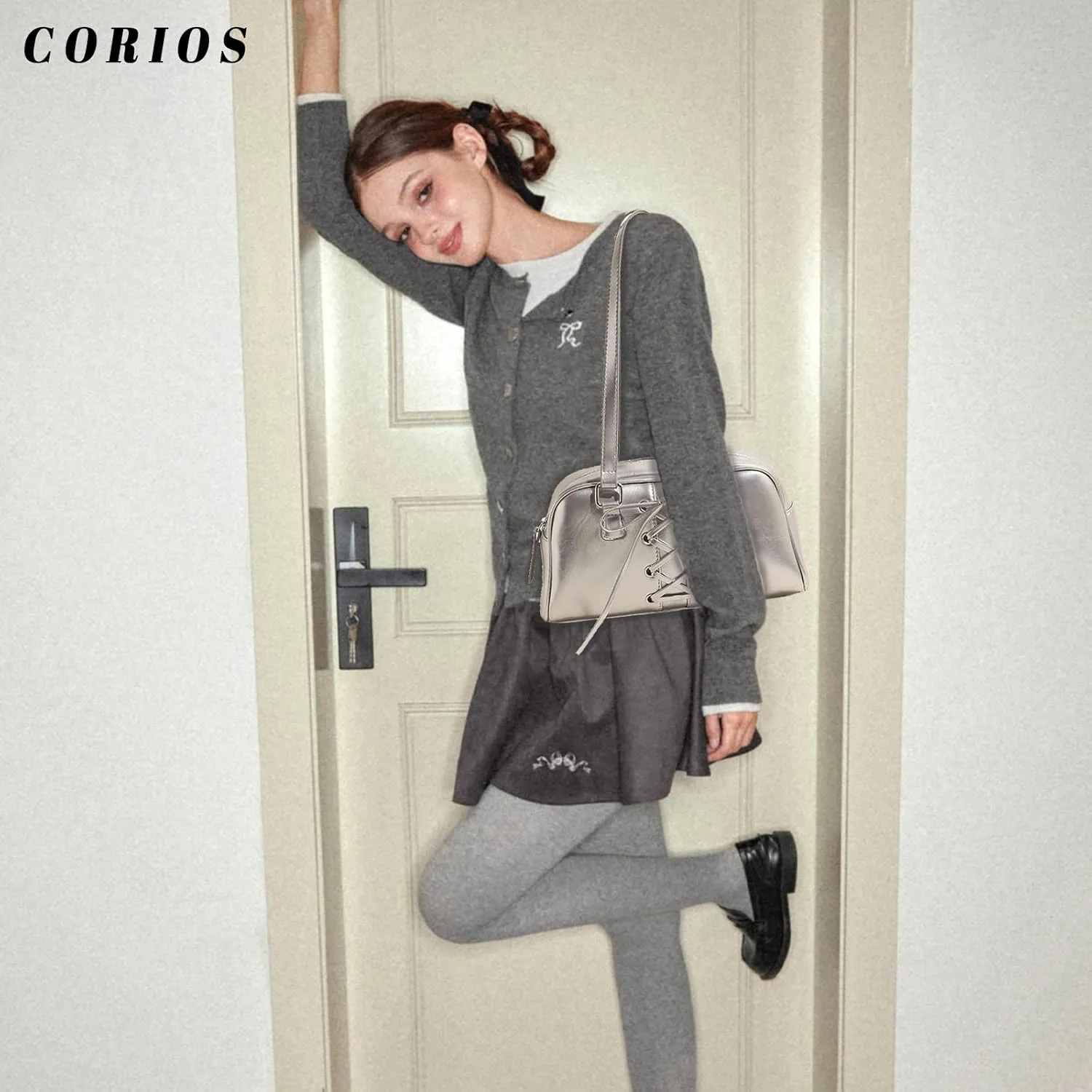 Elegant Handbag for Women PU Leather Shoulder Bag Waterproof Top Handle Bag Fashion Hobo Bag Ladies Tote Bag