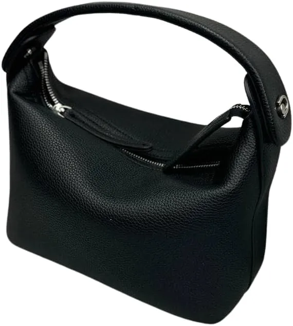Elegant Italian Leather Handbag – Timeless Sophistication