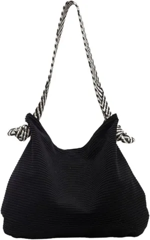Elegant Nylon Shoulder Bag For Women With Adjustable Strap And Large Capacity Top Handle Bags For Work Or Leisure