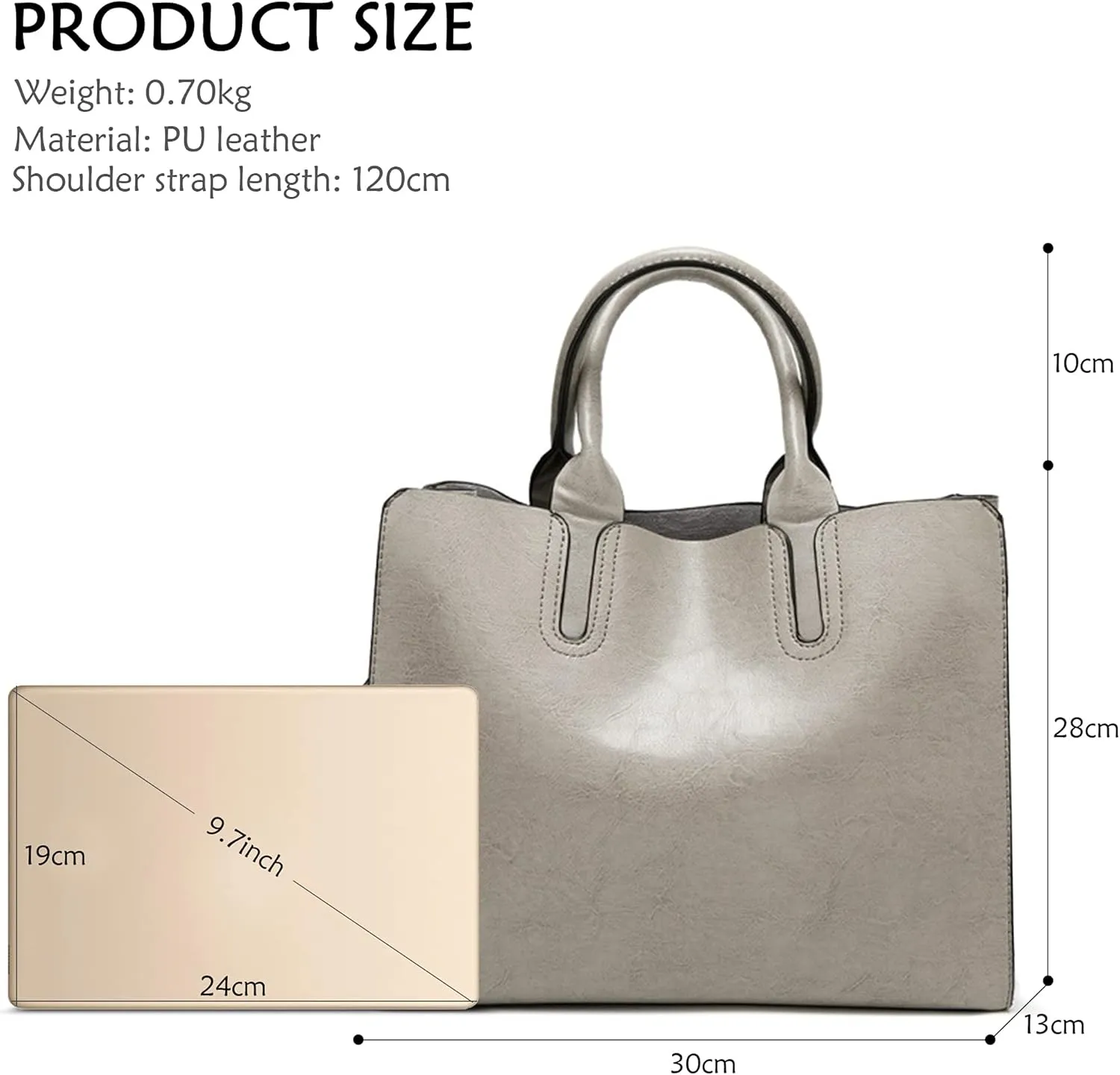 Elegant Women's Handbag Women Large Top Handle Handbag Ladies