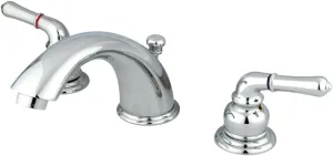 Elements of Design EB961 Widespread Lavatory Faucet, 4-Inch to 8-Inch, Polished Chrome