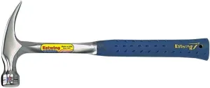 Estwing E3-12S Rip Hammer, Smooth Face, 12-Ounce, Vinyl Shock Reduction Grip, 11-Inch