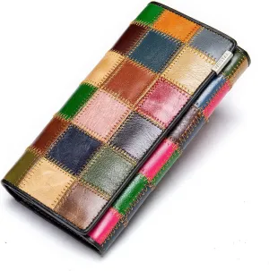Eysee Clutch Bags, Women Wallets, Leather Purses, Cellphone Packs, Multicolor-10, 8.50 cm (L) * 18.50 cm (H) * 2.50 cm(W)