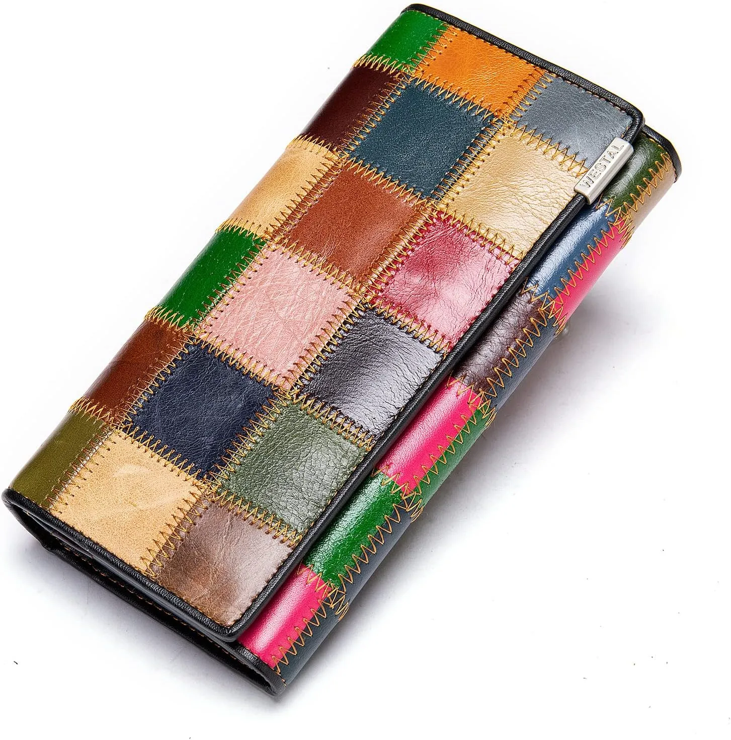 Eysee Clutch Bags, Women Wallets, Leather Purses, Cellphone Packs, Multicolor-10, 8.50 cm (L) * 18.50 cm (H) * 2.50 cm(W)