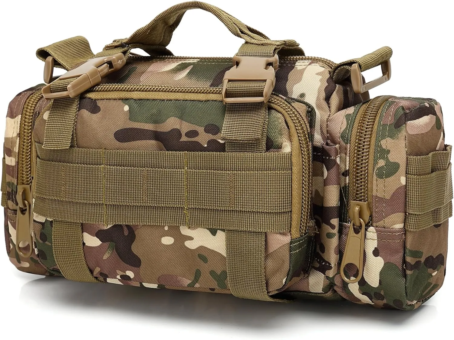 FAMI Deployment Bag Tactical Waist Pack Small Sling Pack Hand Carry Bag Handlebar Bag