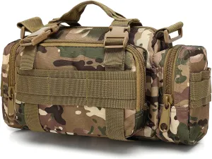 FAMI Deployment Bag Tactical Waist Pack Small Sling Pack Hand Carry Bag Handlebar Bag