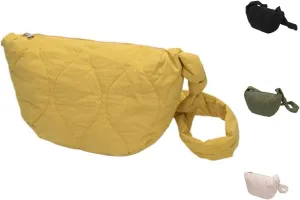 Fanny Packs for Women Men Fashion Waist Bags Waterproof Small Crossbody Belt Bag Bum Bag with Adjustable Strap for Outdoor Running, Hiking, Walking and Travel Black (Yellow)