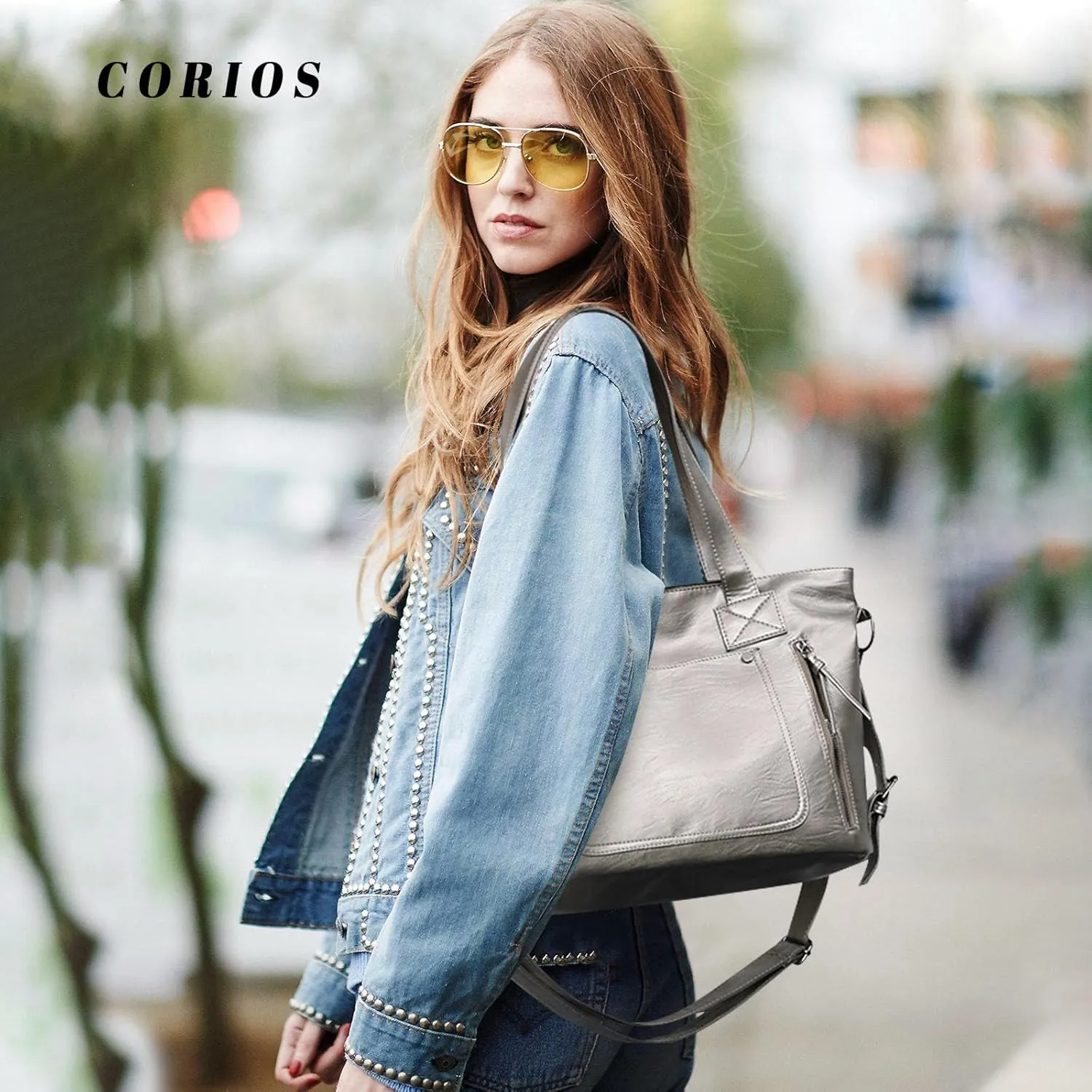 Fashion Handbag PU Leather Shoulder Bag Crossbody Bag Waterproof Top-handle Bag Women Messenger Bag Elegant Tote Bag