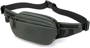 Fashion Waist Packs Men's Waist Bag Fashion Chest Pack Outdoor Sports Belt Bag for Waterproof Men Waist Bags Fanny Pack(Dark Gray)