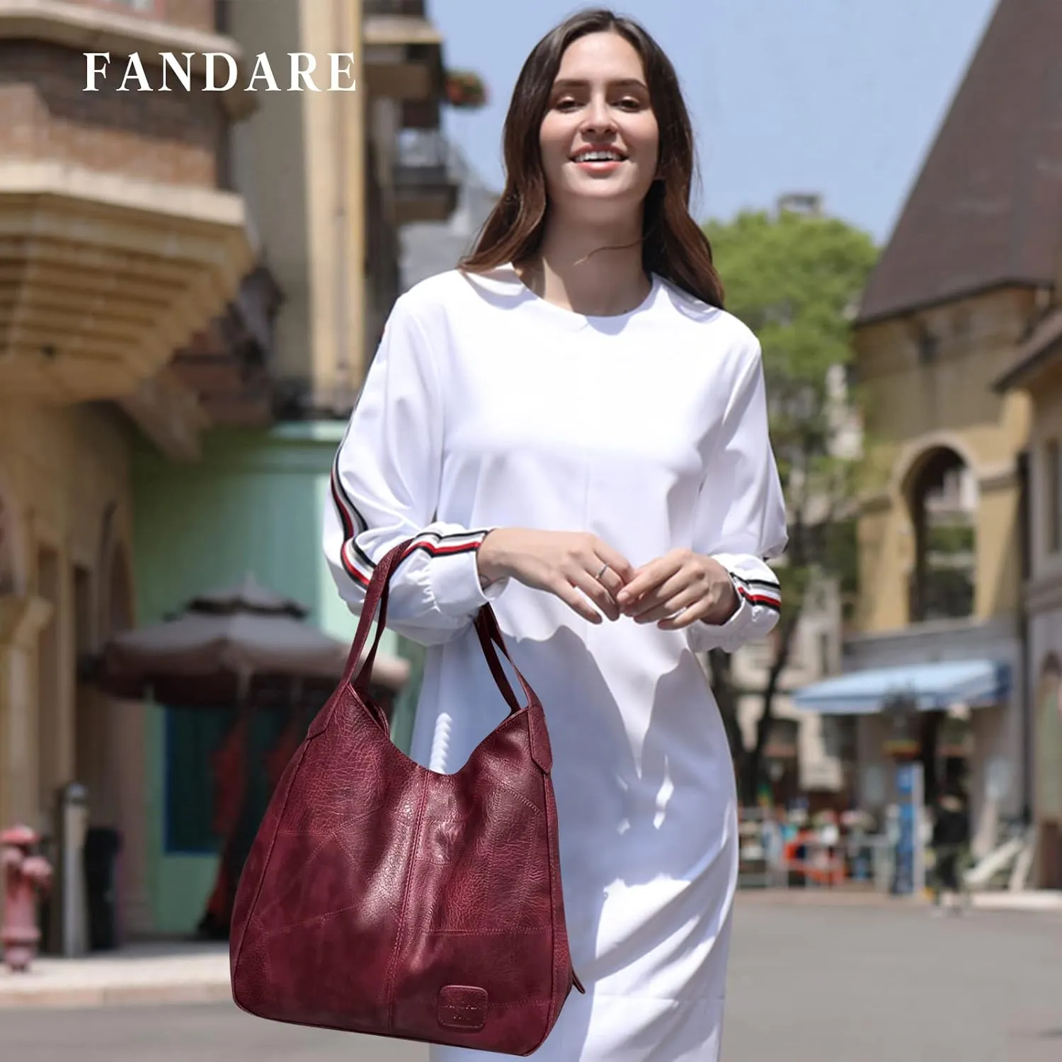 Fashion Women's Handbags Waterproof Top-handle Bags Shoulder Bag