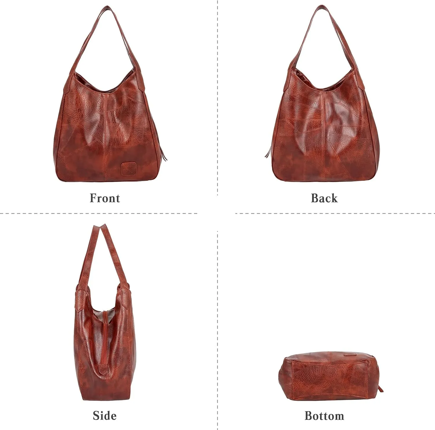 Fashion Women's Handbags Waterproof Top-handle Bags Shoulder Bag