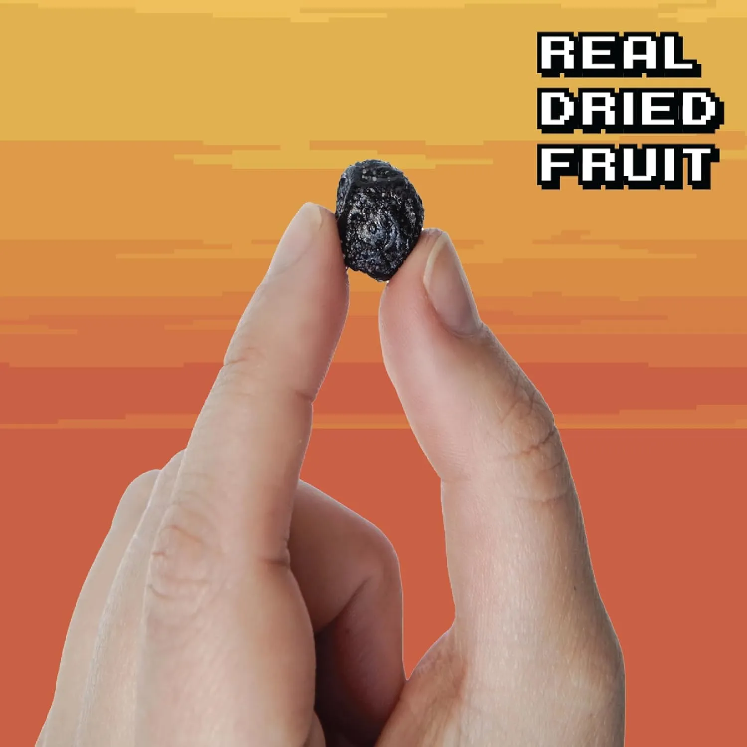 Final Boss Sour Candy, Extremely Super Sour Gummy Candy, Blueberry, LvL 2, (1.06 Ounces Bags, 10 Bags) - Gummies Made with Dried Fruit, Free of Artificial Colors, Low Calorie Healthy Snack for Kids & Adults