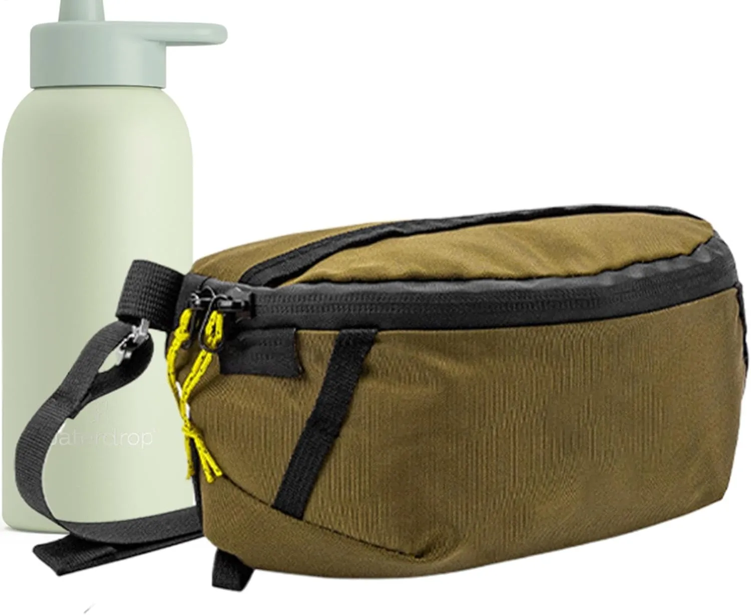 Fishing Fanny Bag - Waist Bag Travel, Travel Belt Bag | Adjustable Travel Fanny Pack, Portable Waist Bag Men, Hiking Travel Waist Bag, Multifunctional Belt Bags for Traveling, Running, Hiking, Cycling