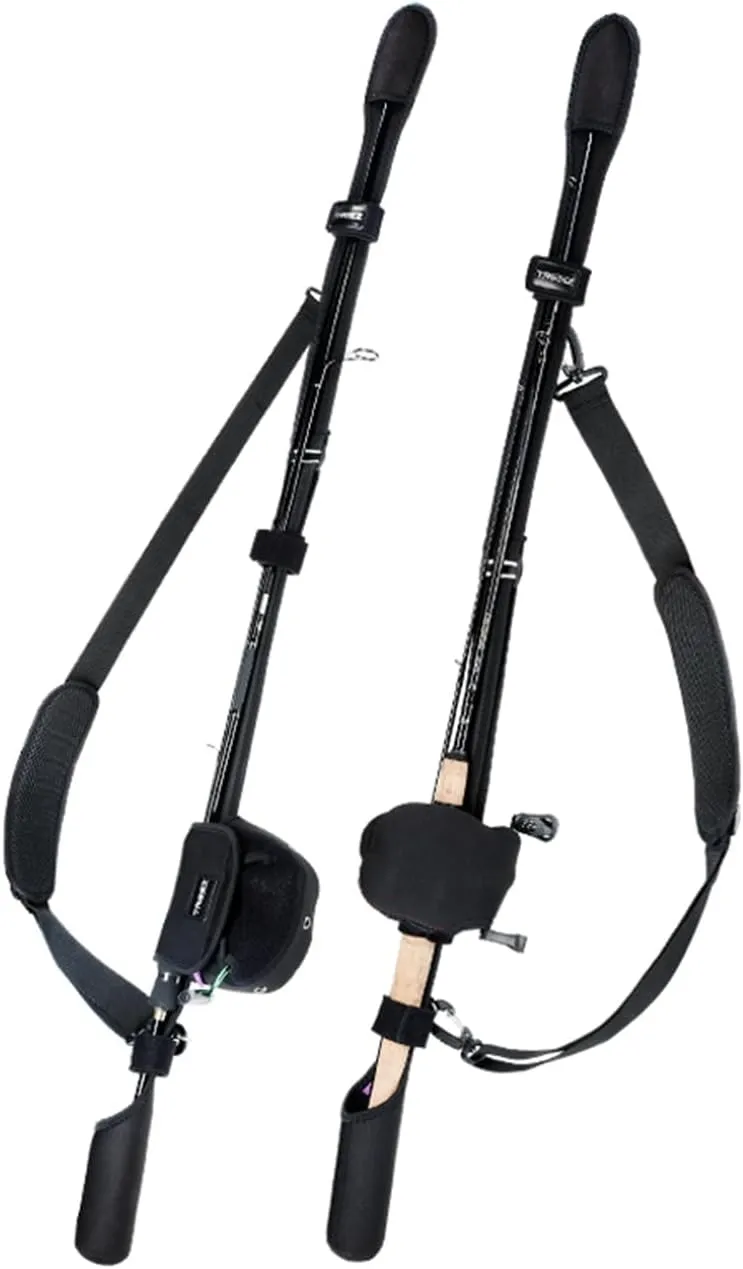 Fishing Rod Sleeve Adjustable Length Rod Sleeves Backable and Portable Fishing Pole Sleeve Travel Fishing Rod Bag Suitable for Any Model of Lure Fishing Reel