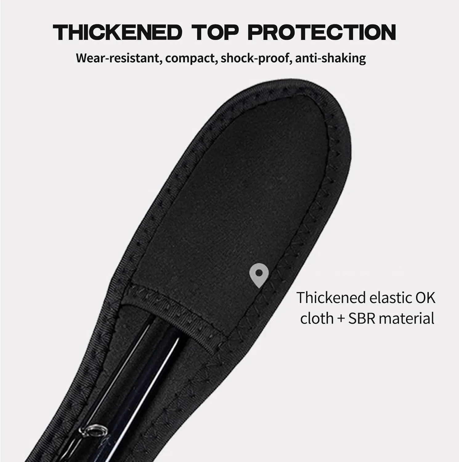 Fishing Rod Sleeve Adjustable Length Rod Sleeves Backable and Portable Fishing Pole Sleeve Travel Fishing Rod Bag Suitable for Any Model of Lure Fishing Reel