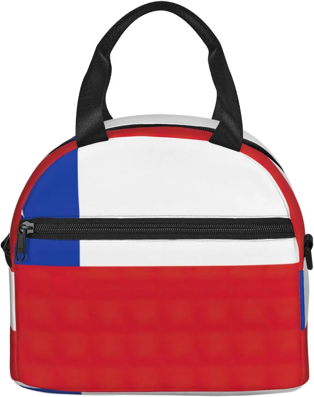 Flag Of Chile Insulated Lunch Bag Lunch Box For Women Men Reusable Tote For Office Gym Outings