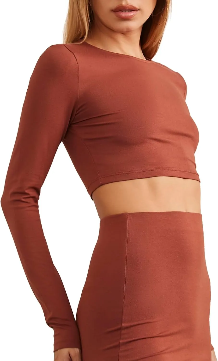 Forever 21 Women's Crop Top & Pencil Skirt Set
