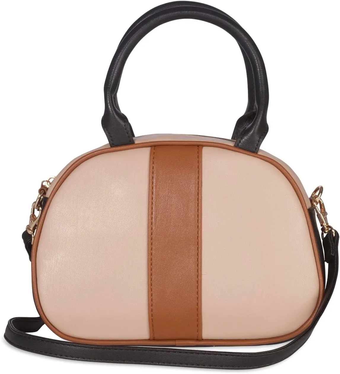 Forever 21 Women's Multicolor Satchel With Crossbody Strap