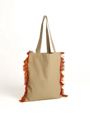 FRINGE SHOPPER BAG