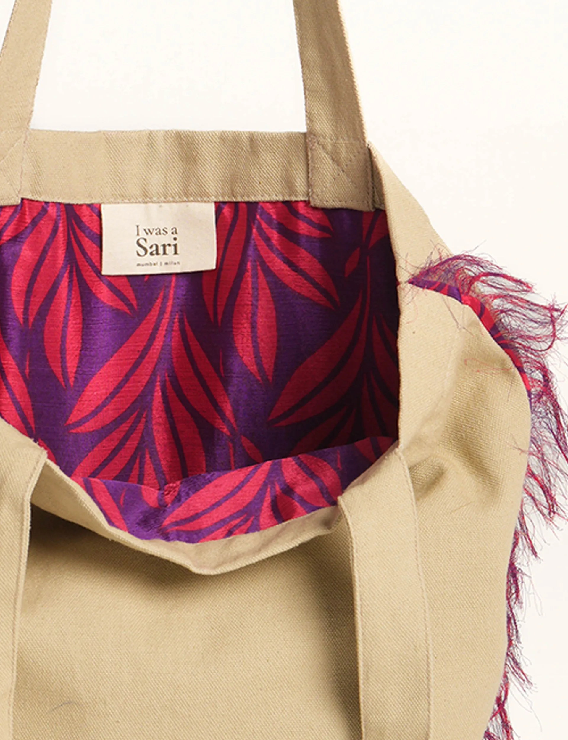 FRINGE SHOPPER BAG