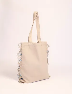 FRINGE SHOPPER BAG