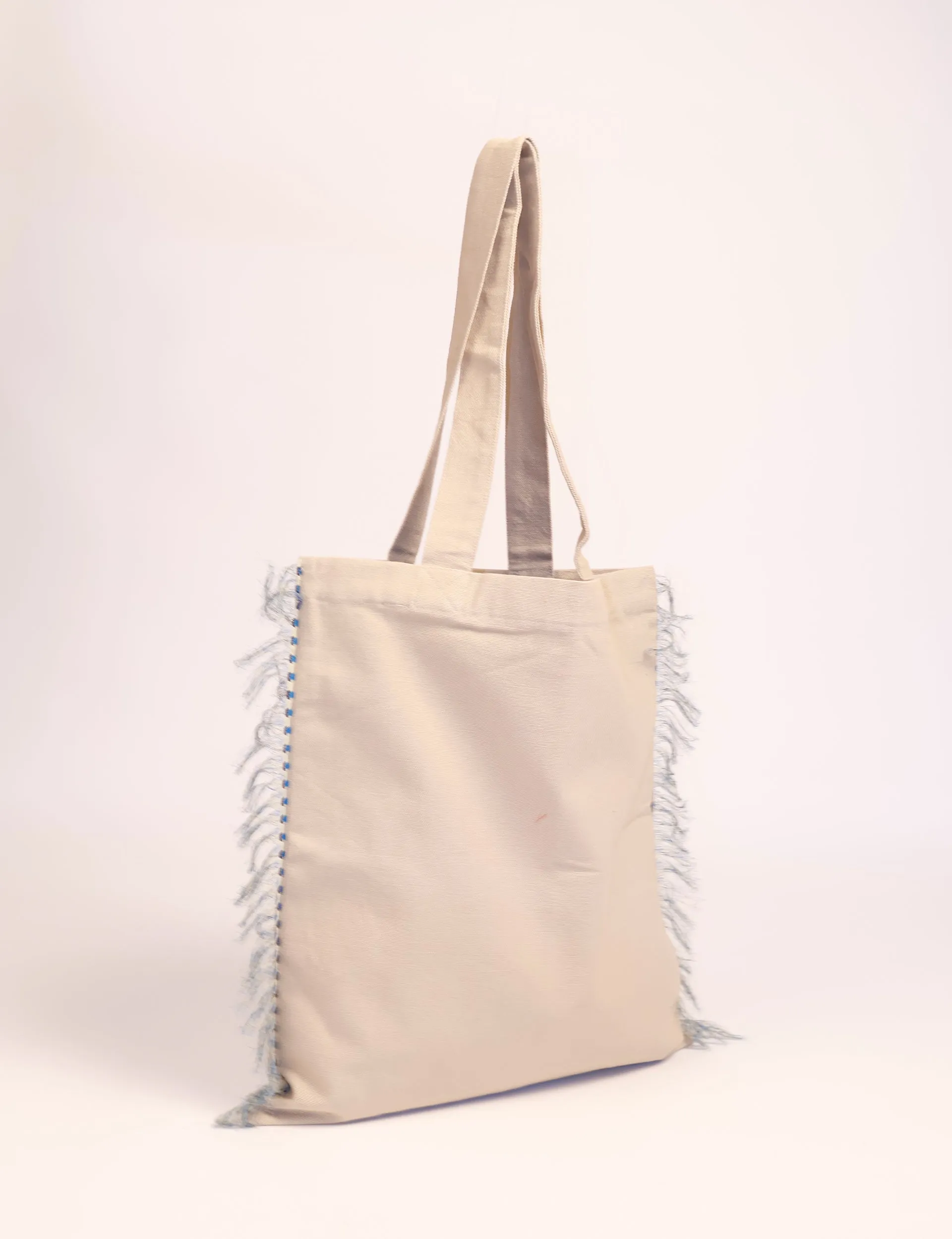 FRINGE SHOPPER BAG